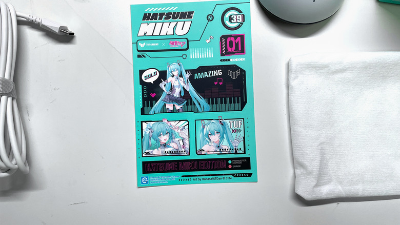 【阿洪開箱中】ASUS TUF Gaming × 初音未來 聯名電競套裝完整開箱!初音ミク Hatsune Miku (圖多)