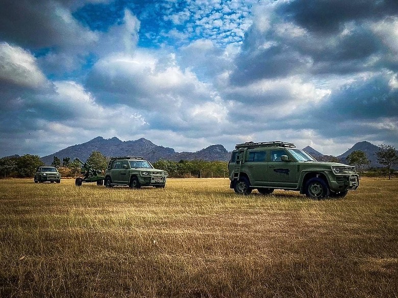 點我看大圖 Land Rover Defender(L663)世界各國軍警單位採用情況