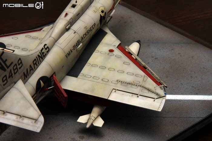 [模型製作記] A-4M天鷹攻擊機 1/48