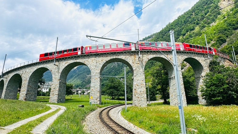 瑞士旅記(1) 瑞士鐵道輕鬆遊，五大景觀列車讓你一覽絕世美景