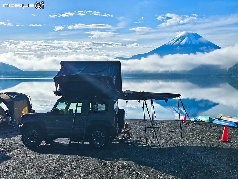 開著Suzuki Jimny到富士山露營區睡一晚｜幸運碰上壯麗美景，不同以往的日本旅遊體驗！