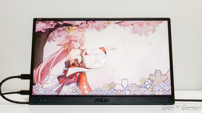 點我看大圖 算平價的品牌 16 吋可攜小螢幕來了!ASUS ZenScreen MB169CK