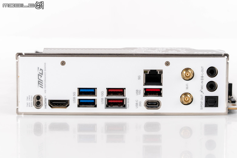 微星 MPG B850I EDGE TI WIFI 主機板開箱實測 在迷你尺寸內具備實用強悍性能