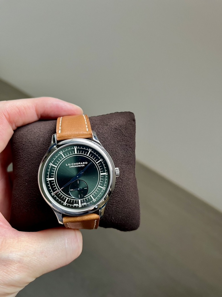 【開箱】我的第二隻機械錶: 蕭邦Chopard L.U.C XPS Forest Green