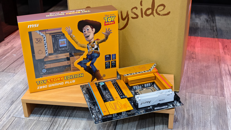 [開箱] MSI微星 TOY STORY 玩具總動員30周年紀念主機