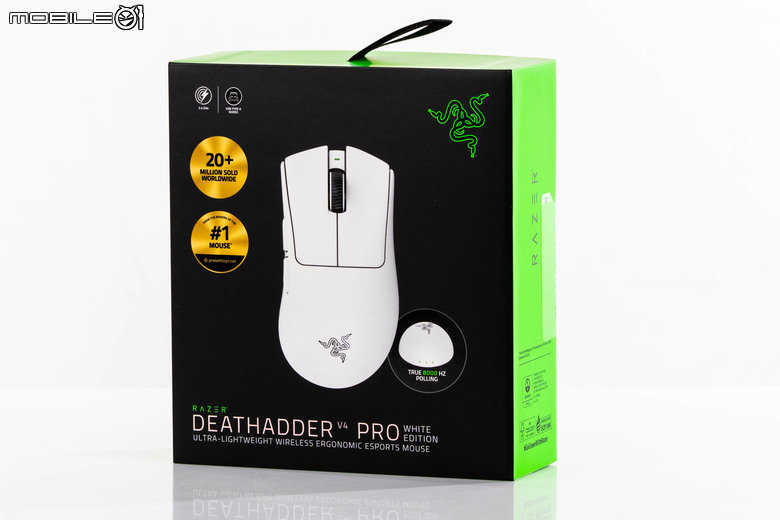 Razer DeathAdder V4 Pro 開箱試用 頂尖電競滑鼠性能再創顛峰之作