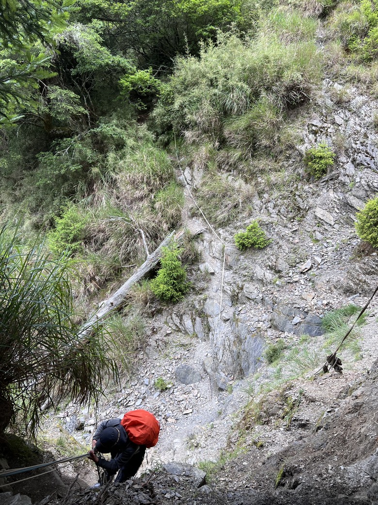 登鈴鳴閂山 ,被颱風追趕