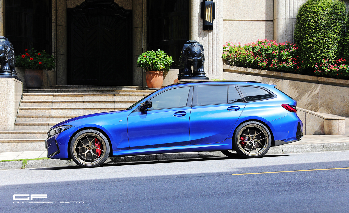 --六缸白叔-- 達爾藍 2025 BMW G21 M340i Touring xDrive 小聚開箱分享