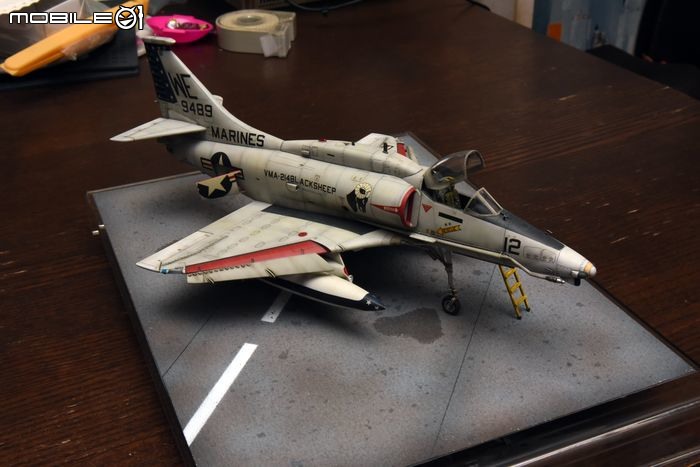 [模型製作記] A-4M天鷹攻擊機 1/48
