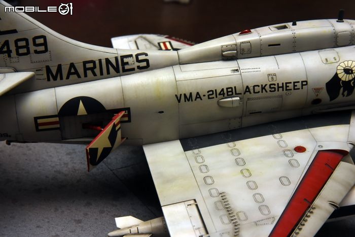 [模型製作記] A-4M天鷹攻擊機 1/48