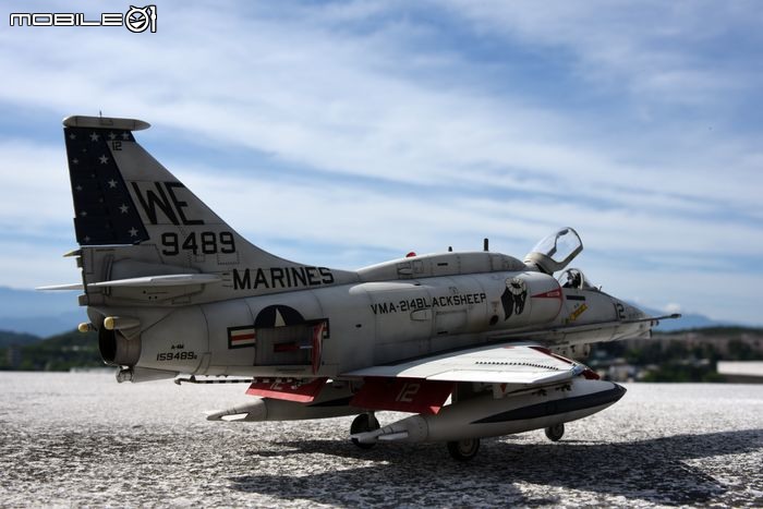 [模型製作記] A-4M天鷹攻擊機 1/48