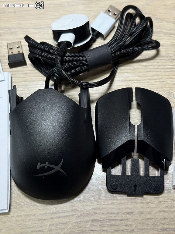 點我看大圖 支援3D列印換外殼的 HP HyperX Pulsefire Saga Pro 開箱