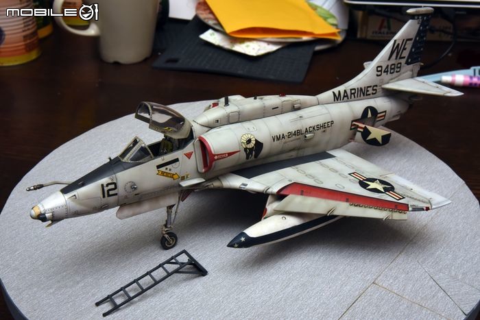 [模型製作記] A-4M天鷹攻擊機 1/48
