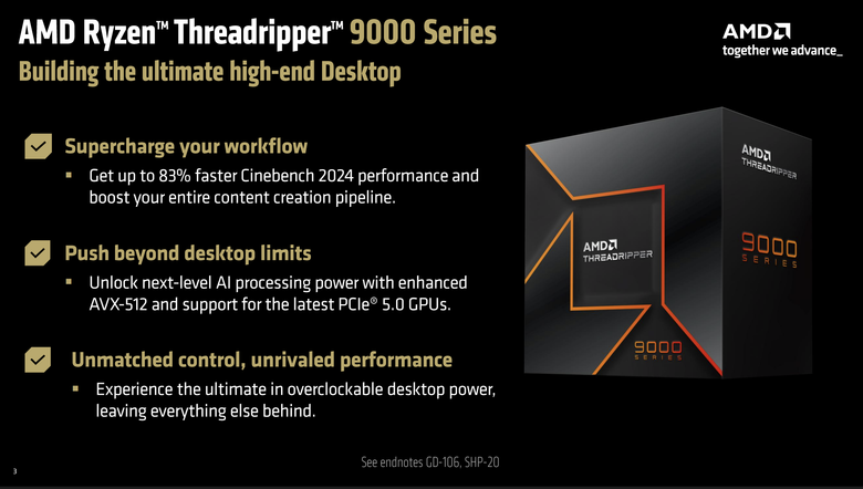 AMD Ryzen Threadripper 9980X 處理器效能實測 以新版架構讓效能更上一層的頂尖工作選擇