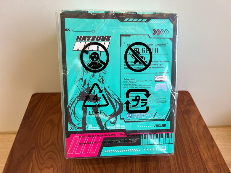 『開箱』TUF H1 GEN II 初音未來聯名耳機