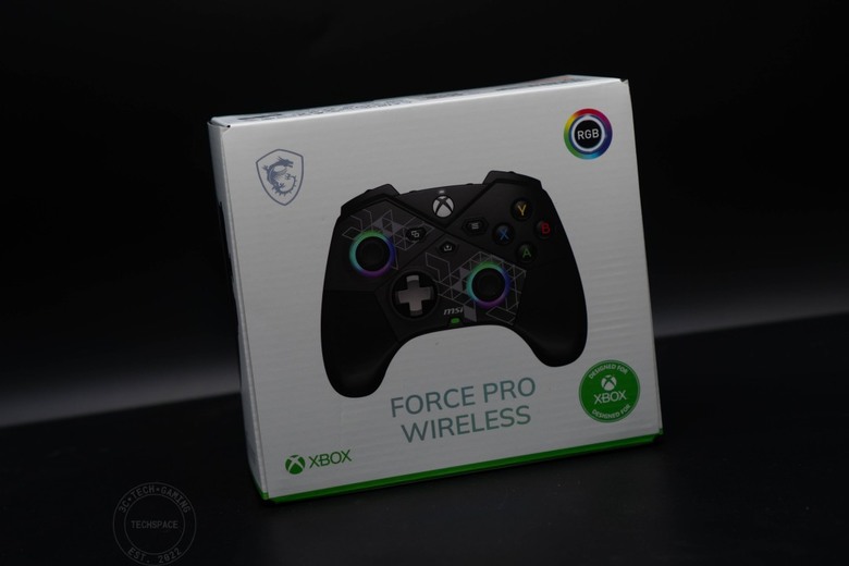 點我看大圖 MSI FORCE PRO WIRELESS 電競搖桿開箱評測 | 三段式霍爾效應觸發、48hrs 超強自定義長效沈浸體驗