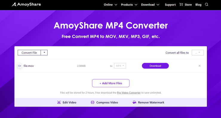 MOV 轉 MP4 線上工具推薦｜免安裝、免費使用、快速轉檔