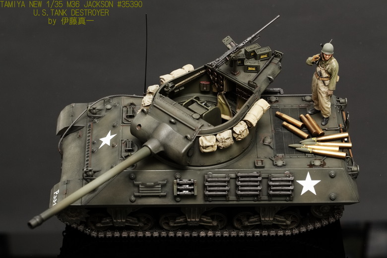 〔模型樣品製作〕TAMIYA NEW 1/35 M36 JACKSON