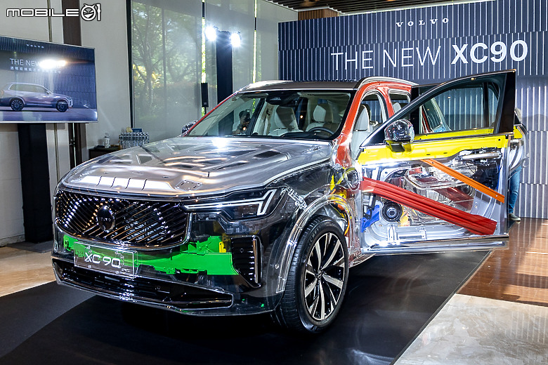 【採訪】Volvo XC90 透明結構概念車登台,見證品牌的車體結構安全科技!