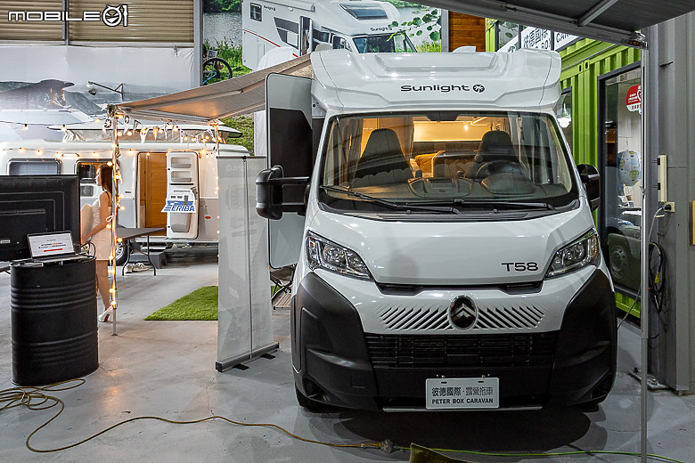 【採訪】Sunlight T58 露營車 398 萬元起正式上市,歐馬企業與桃園「彼德國際」合作成立首間經銷據點!
