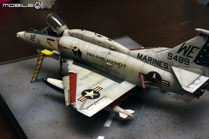 [模型製作記] A-4M天鷹攻擊機 1/48