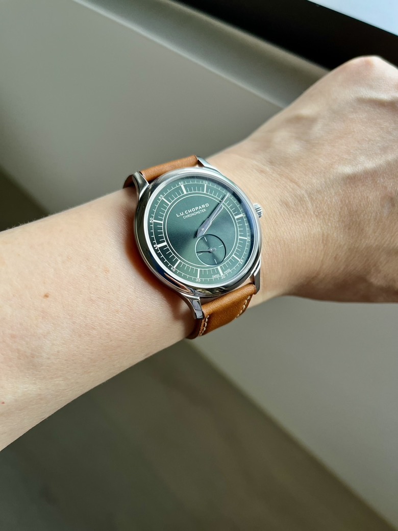 【開箱】我的第二隻機械錶: 蕭邦Chopard L.U.C XPS Forest Green