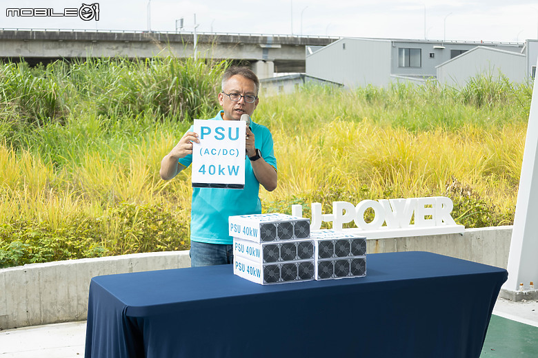 U-POWER導入480kW分體式能源櫃，搭配能源動態分配技術實現快速又有效率的充電體驗！