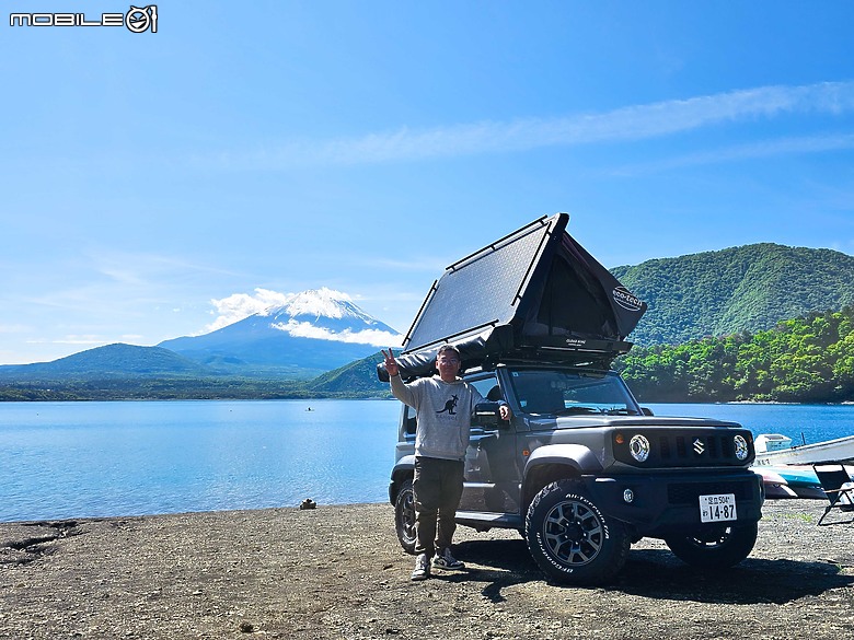 開著Suzuki Jimny到富士山露營區睡一晚｜幸運碰上壯麗美景，不同以往的日本旅遊體驗！