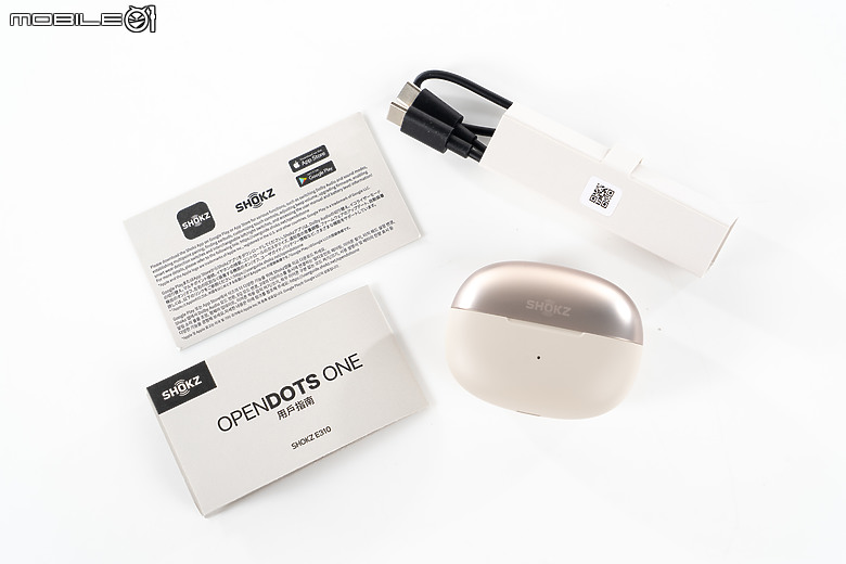 Shokz OpenDots ONE 耳夾式耳機｜不分左右耳+杜比音效，戴得住也聽得爽！