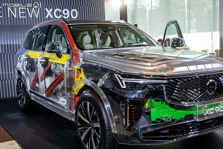 【採訪】Volvo XC90 透明結構概念車登台,見證品牌的車體結構安全科技!