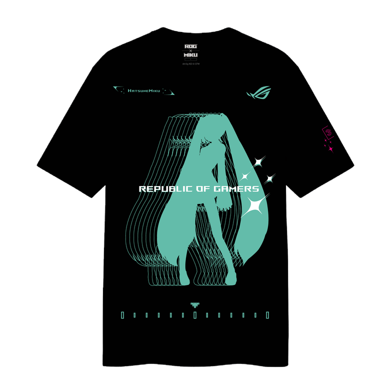 接力初音未來(Hatsune Miku)氣勢 ROG 推出一系列初音未來特別版產品 包括主機板、水冷、顯示卡、螢幕要讓公主殿下佔領桌面!