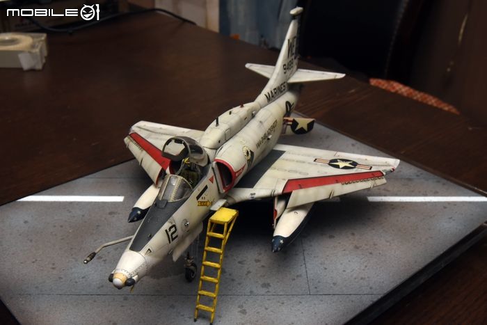 [模型製作記] A-4M天鷹攻擊機 1/48