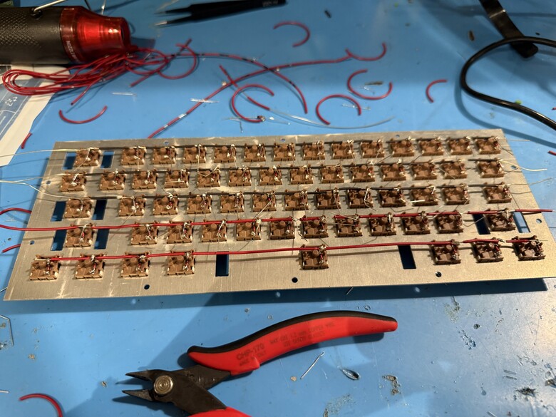 DIY Hand-Wired Keyboard