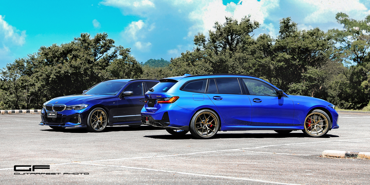 --六缸白叔-- 達爾藍 2025 BMW G21 M340i Touring xDrive 小聚開箱分享