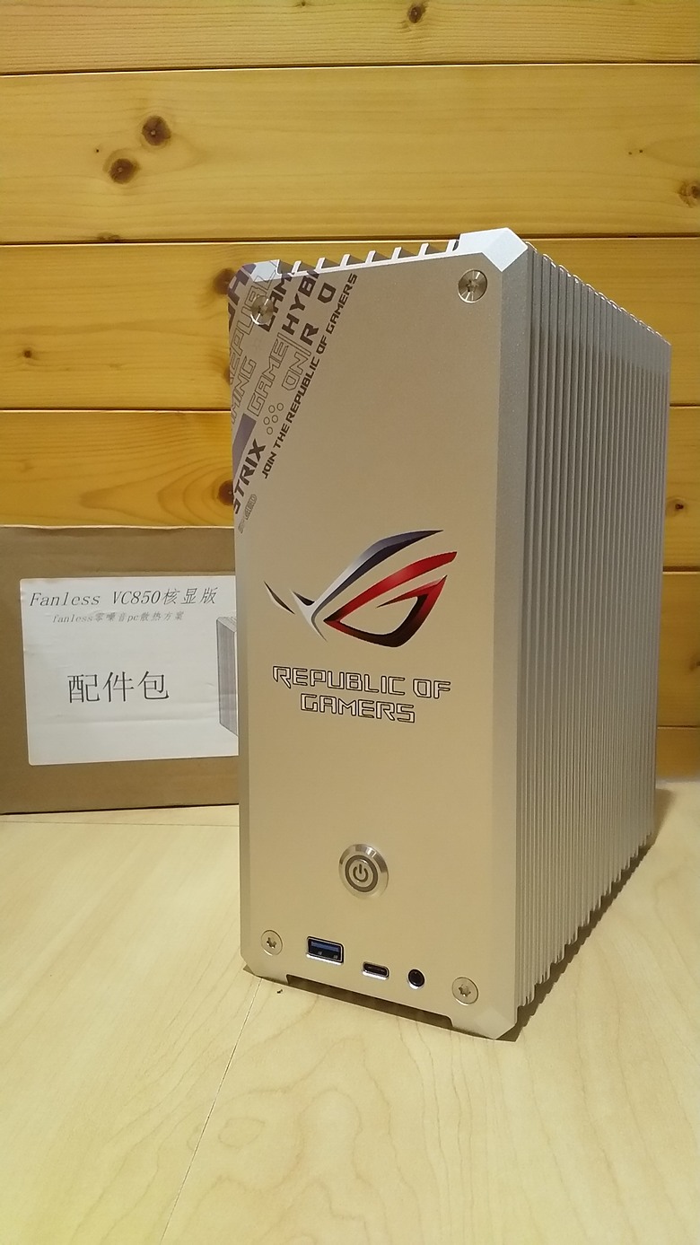無風扇一體化小機殼 VC850 [心得]