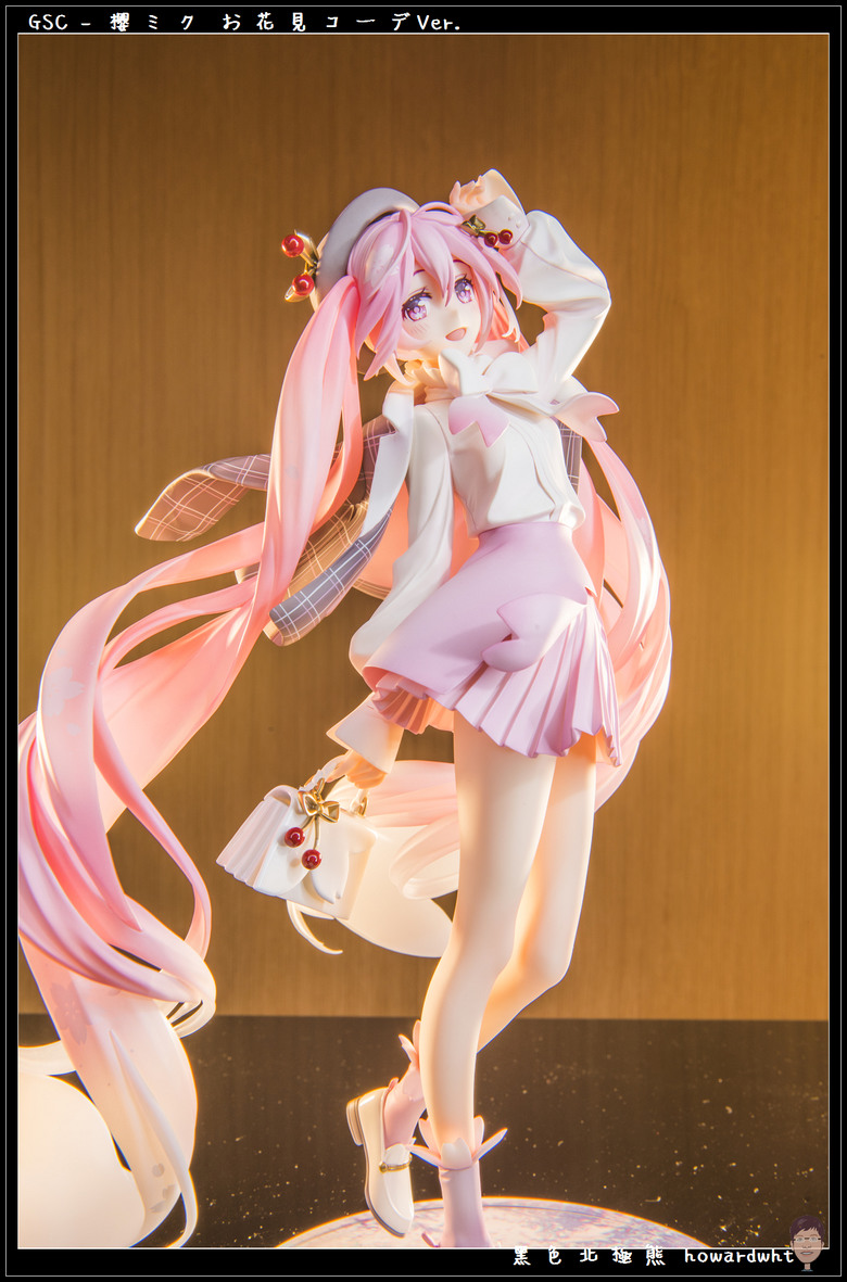點我看大圖 【開箱】GSC - 櫻ミク お花見コーデVer.