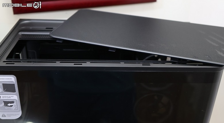 點我看大圖 創新L懸浮式進氣弧形玻璃 ASUS 華碩 Prime AP202 開箱