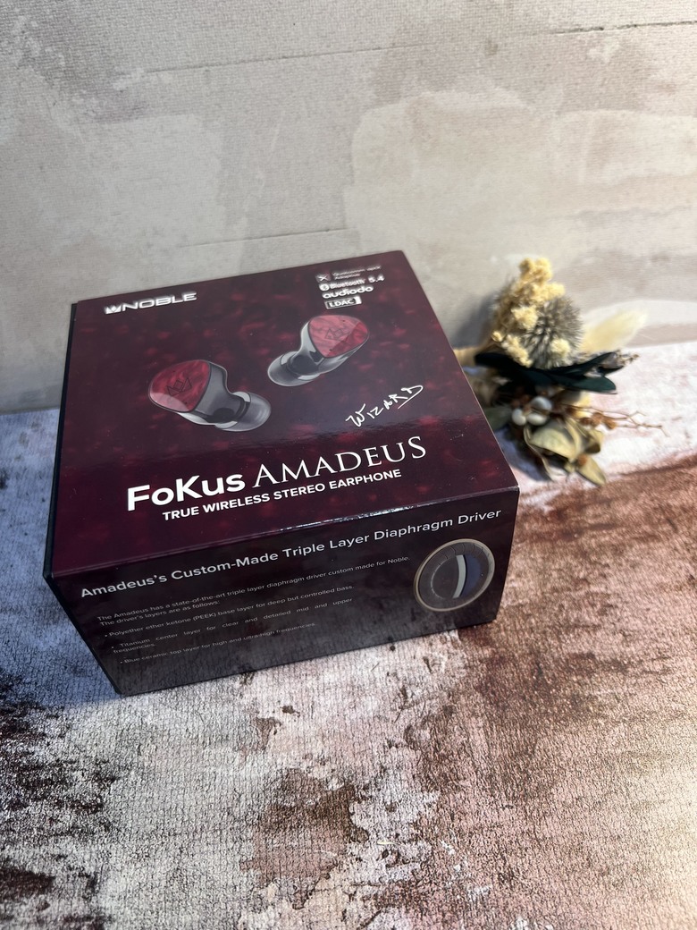 【心得】Noble Audio FoKus Amadeus 真無線藍牙耳機 評測