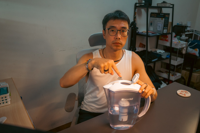 讓你安全的喝好水｜Brondell美國邦特爾H2O+長效濾水壺