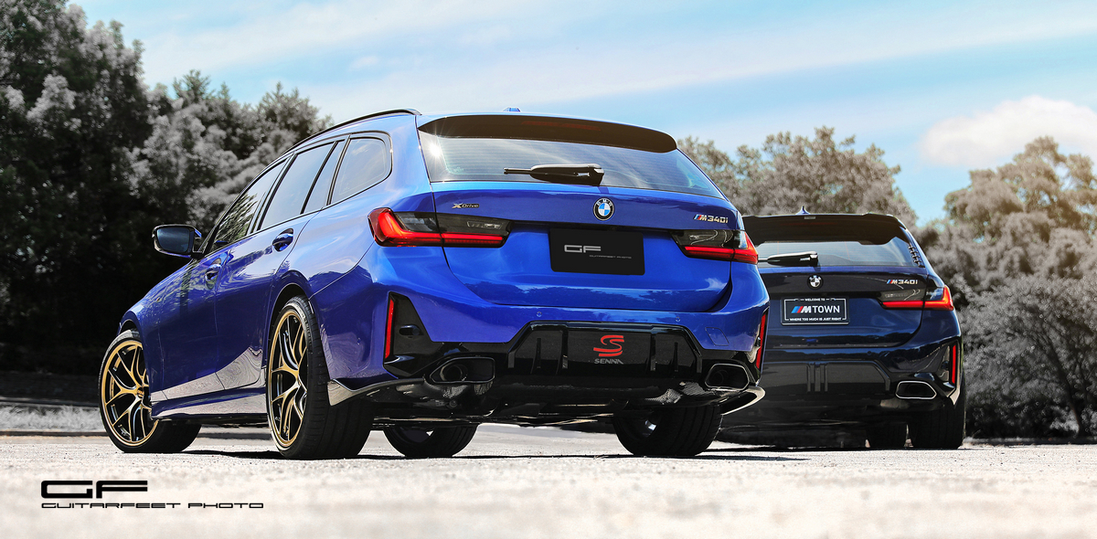 --六缸白叔-- 達爾藍 2025 BMW G21 M340i Touring xDrive 小聚開箱分享