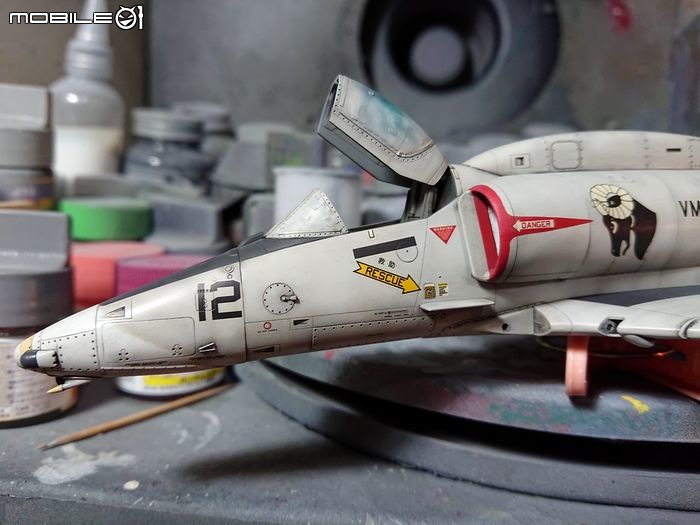 [模型製作記] A-4M天鷹攻擊機 1/48