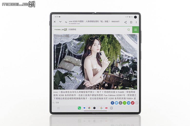 vivo X Fold5體驗|攝影、電量特化的輕巧大摺!