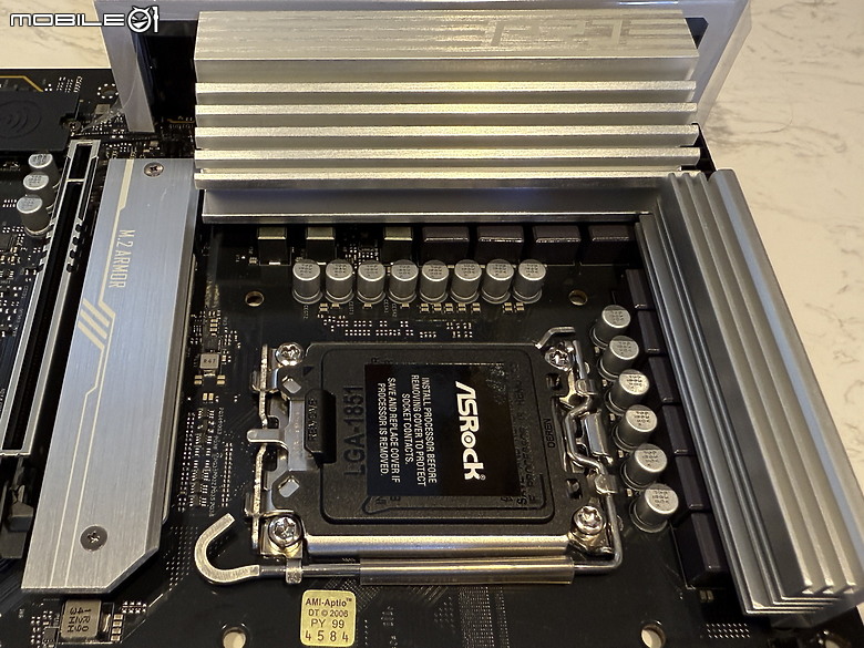 點我看大圖 WIFI 裝機實用派+規格齊全 ASRock B860M Pro RS WiFi 開箱