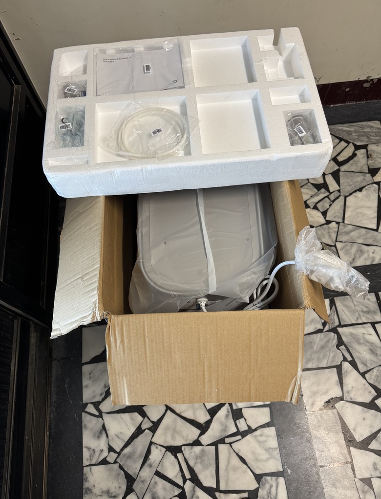 米家智能電熱水器60L P1開箱