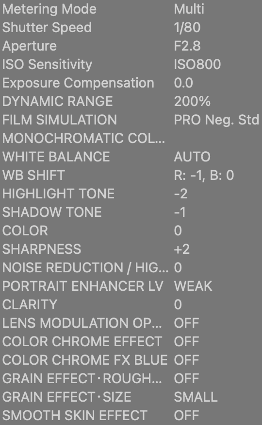 富士相機人像美肌功能比較 ; X-M5 PORTRAIT ENHANCER LV vs. X-T50 SMOOTH SKIN EFFECT