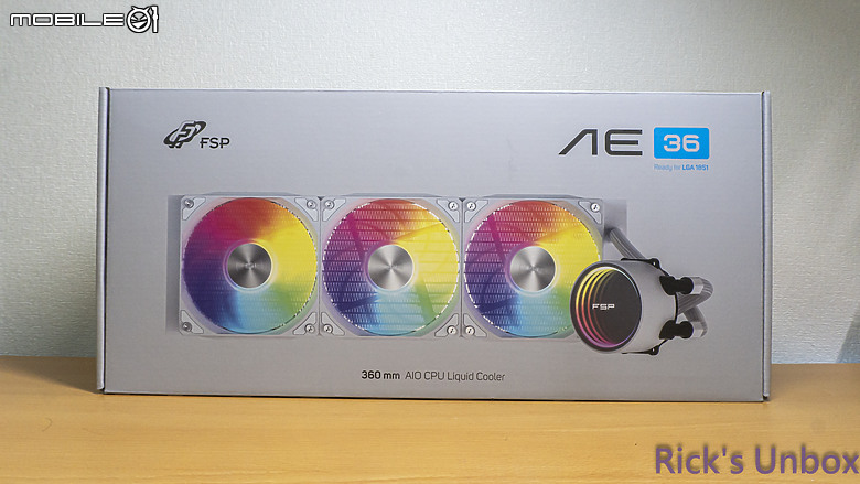 點我看大圖 【開箱】全漢首款一體式水冷 | FSP AE36 WHITE