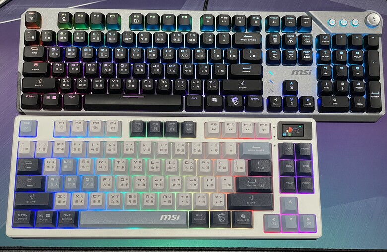 微星台中旗艦館 | 微星首把三模無線機械鍵盤FORGE GK600 TKL WIRELESS，獨家搶先看