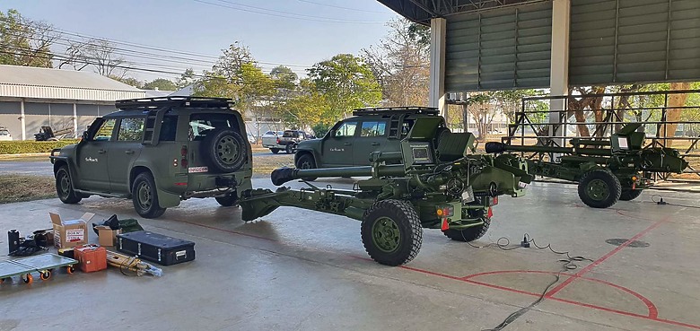 點我看大圖 Land Rover Defender(L663)世界各國軍警單位採用情況