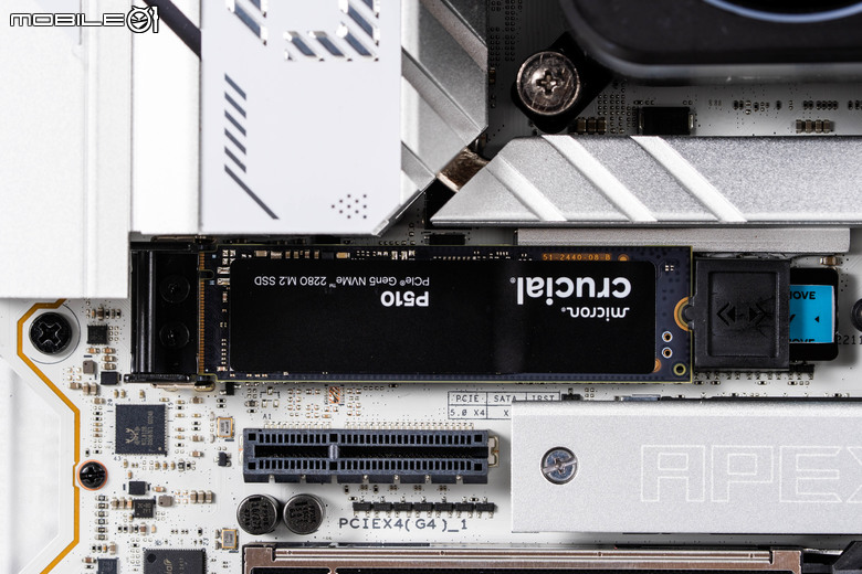 美光 Crucial P510 固態硬碟開箱實測 以 7 奈米控制器實現 PCIe Gen 5 低溫表現