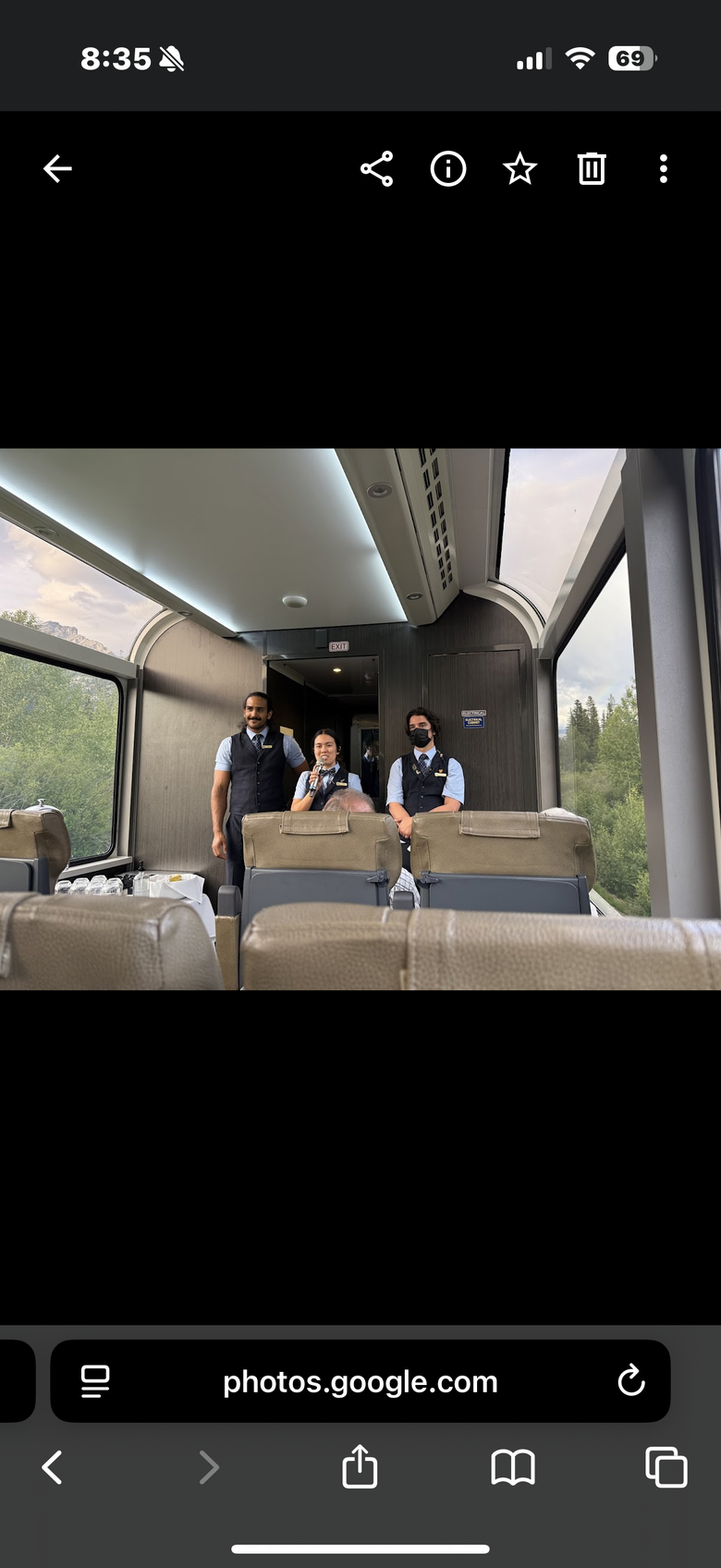 分享Rocky Mountain 觀光火車體驗